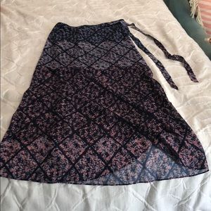 Erin wrap skirt